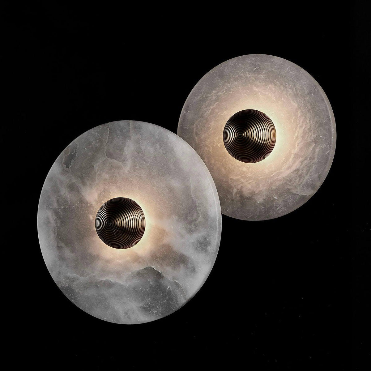 WallGlow | Stylish Round LED Flush Mount Wall Light