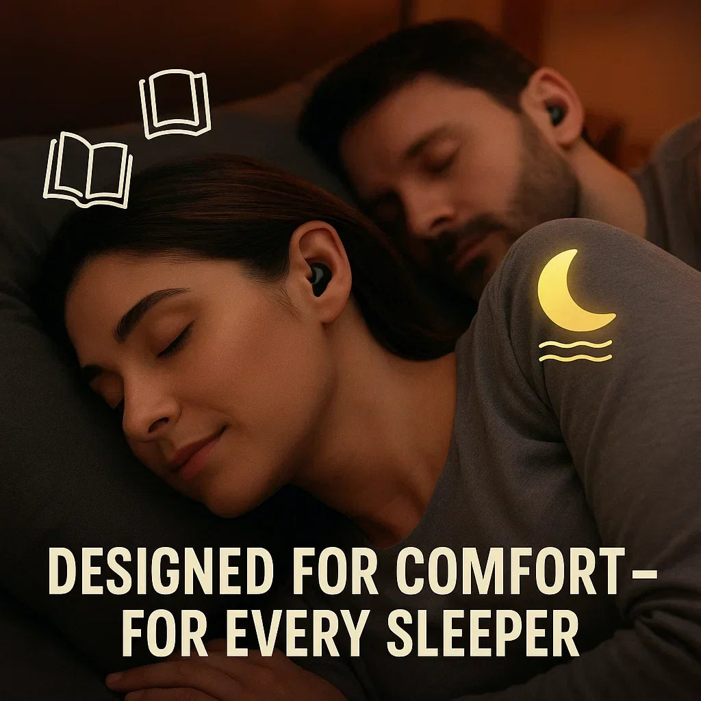 Wireless Sleep Earbuds – Compact Noise Cancelling Earbuds for Sleeping