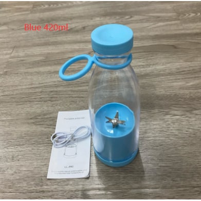 USB Rechargeable Portable Blender – Powerful Motor, Stainless Steel Blades
