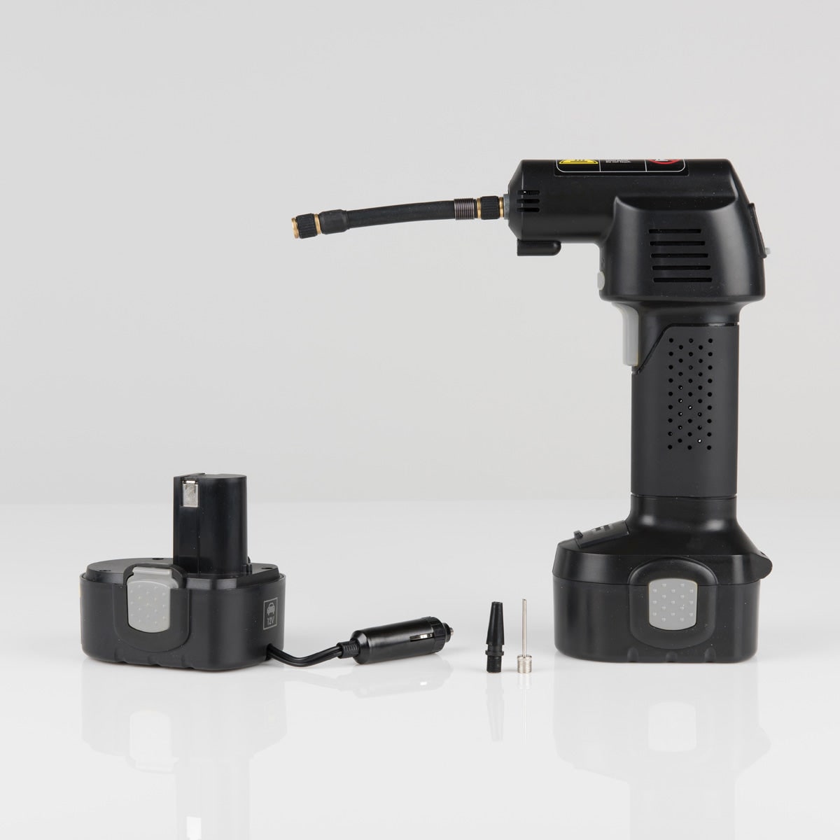 Cordless Tyre Inflator – Rechargeable Air Pump with Digital LCD Display