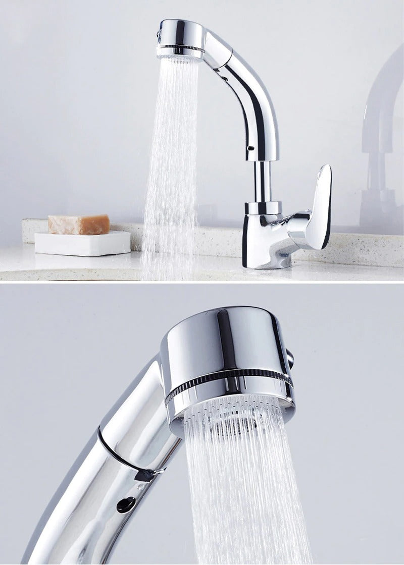 FlexiPure | Bathroom Mixer Tap with Flexible Spout & Easy Installation