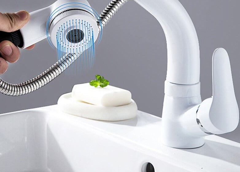 FlexiPure | Bathroom Mixer Tap with Flexible Spout & Easy Installation
