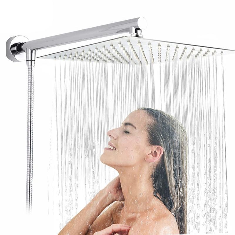 Ultra-Slim Wall-Mounted Rain Shower