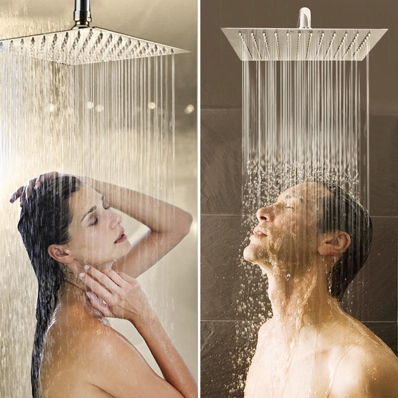 Ultra-Slim Wall-Mounted Rain Shower