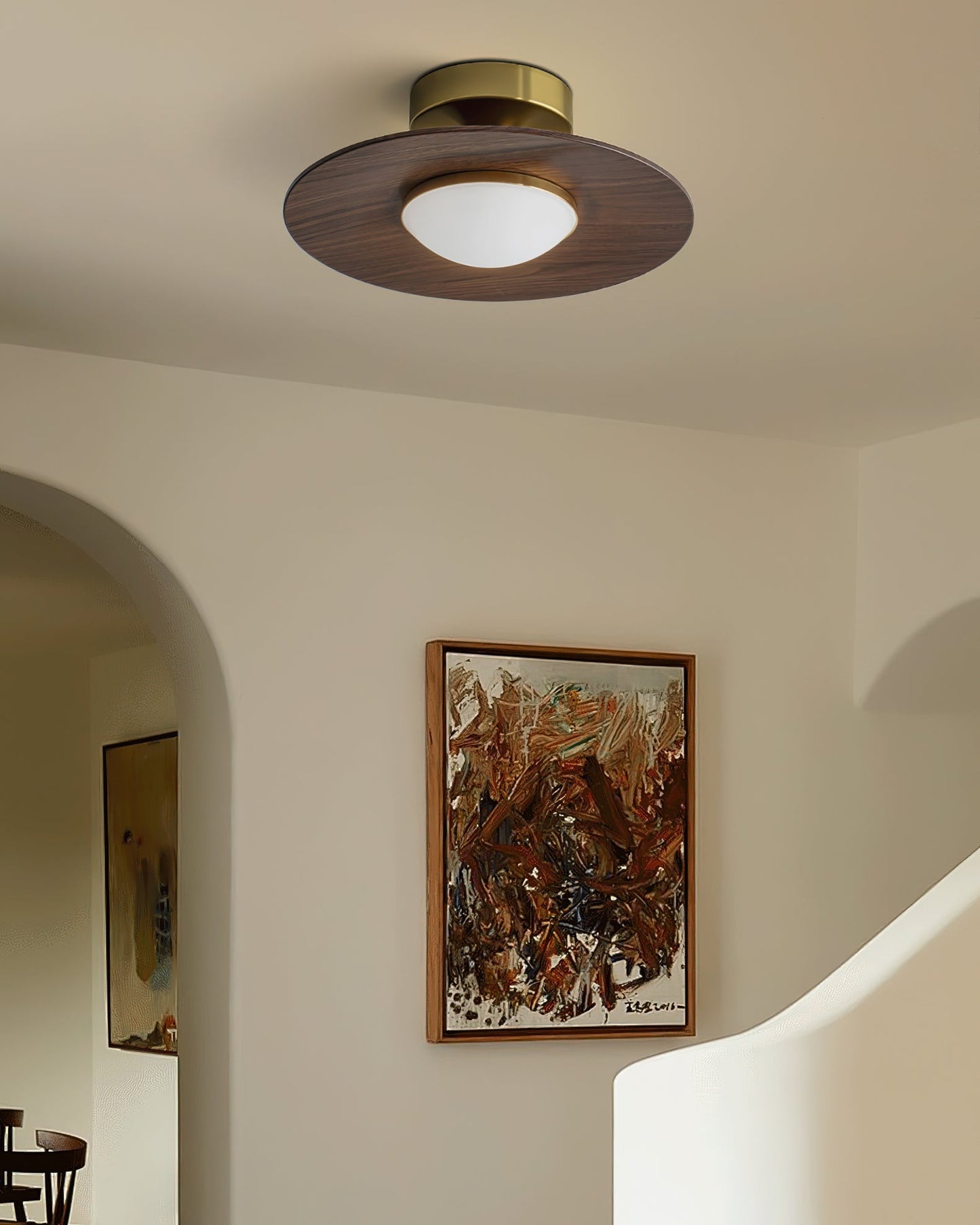 CompactXen | Modern Compact Flush Mount LED Ceiling Light