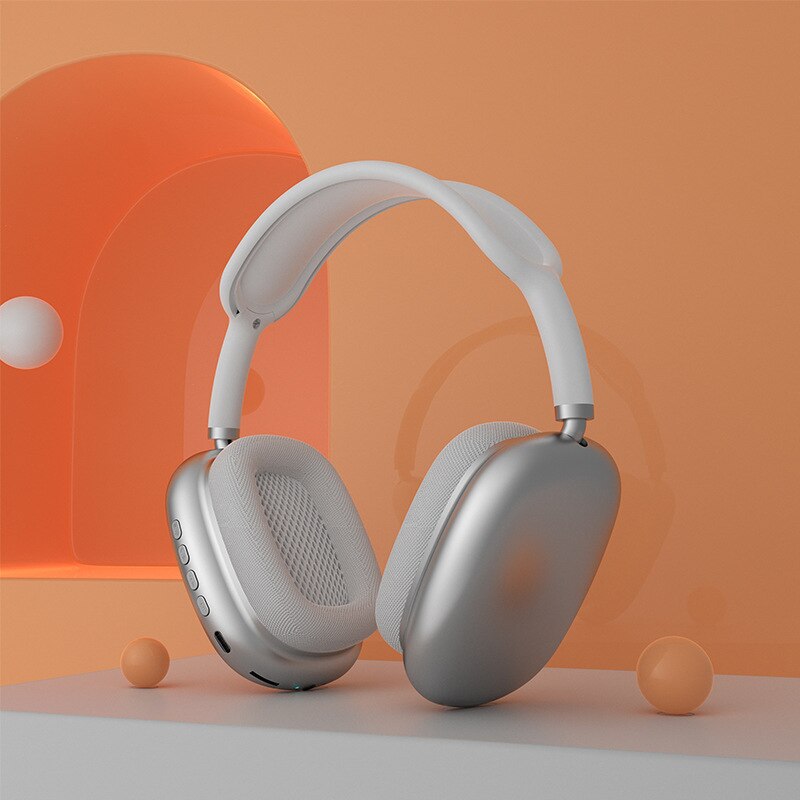 Lightweight Wireless Over-Ear Headphones – Adjustable Headband
