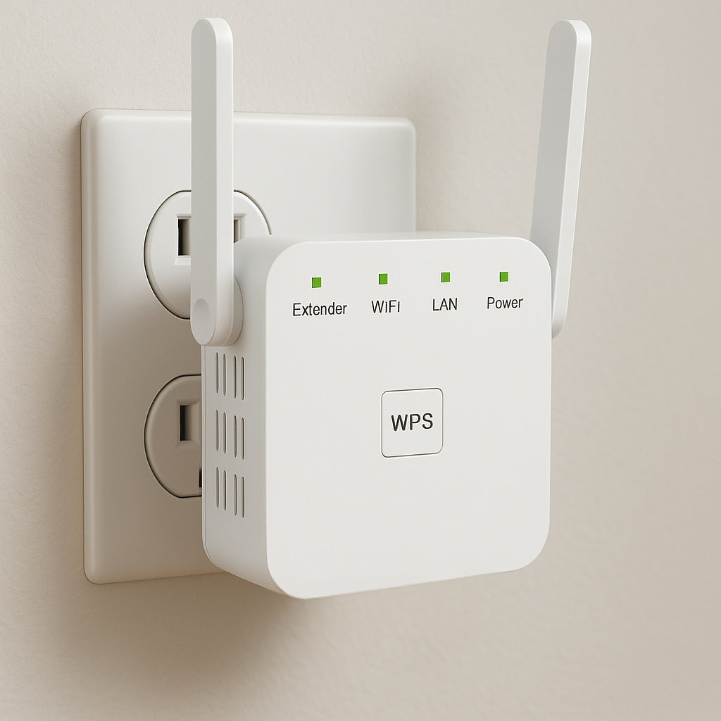 Dual-Band WiFi Range Extender for Home Signal Boosting