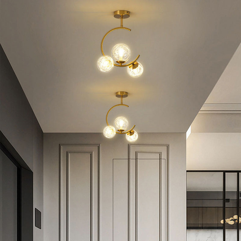 ScandiGlobe | Curved Globe Design Scandinavian Ceiling Light