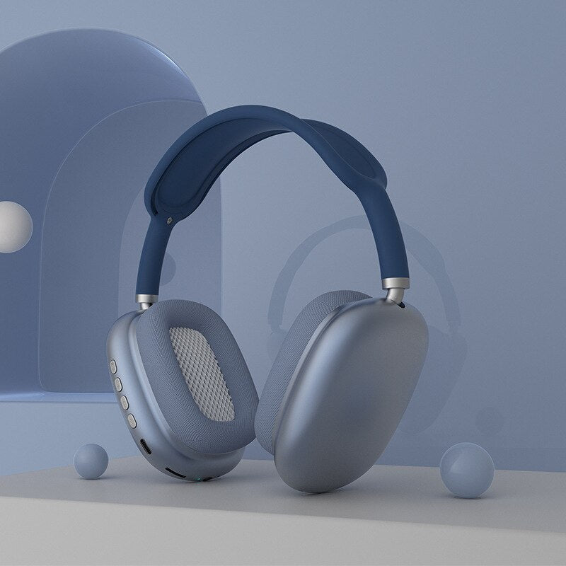 Lightweight Wireless Over-Ear Headphones – Adjustable Headband